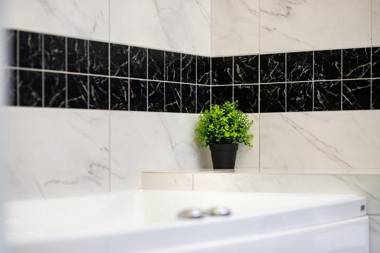 Bright apartment city view