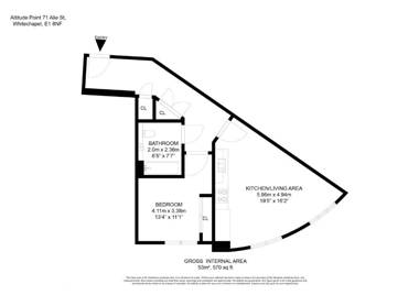 One Bedroom apartment in Aldgate