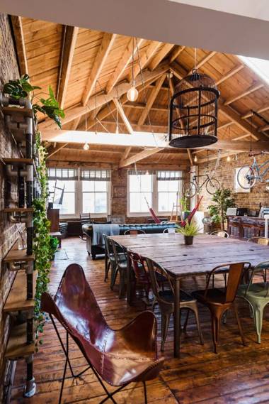 Penthouse Loft apartment with roof terrace