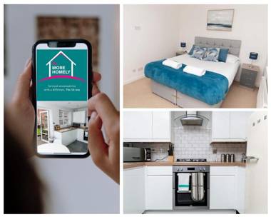 Three Bedroom House By Be More Homely Serviced Accommodation & Apartments Shirley Solihull A Cosy House Sleeps 7 FREE PARKING Close To The NEC and BHX Airport