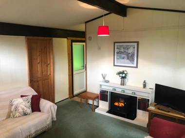 Nuthatch Lodge is set in 24 acres of woodparkland near the village of Cenarth