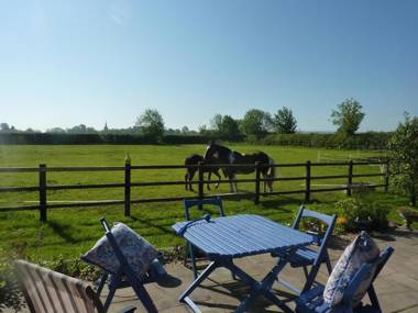 The Paddock at Peacock Farm near Belvoir Castle