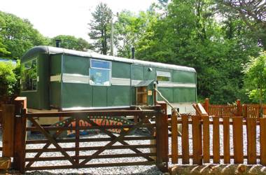 Showman's Wagon at Coed Cae