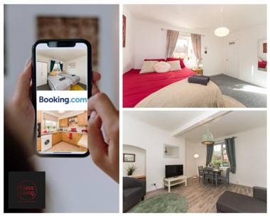 Two Bedroom House by Klass Living Serviced Accommodation Hamilton - Kenmar House With Parking & WiFi