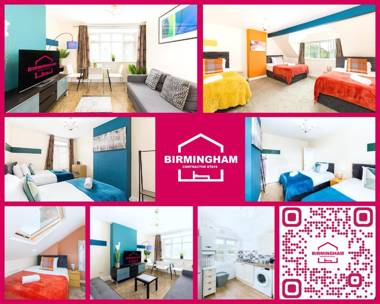 Contractors Digs with Bedrooms with 6 Separate Beds close to NEC HS2 and JLR by Birmingham Contractor Stays