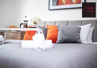 One Bedroom Apartment by Klass Living Serviced Accommodation Bellshill - Cosy Apartment with WIFI and Parking