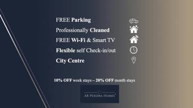 Elegant Central Private Parking Leisure Contractor