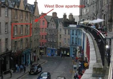 West Bow just off Royal Mile