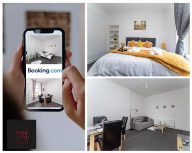 One Bedroom Apartment by Klass Living Serviced Accommodation Coatbridge - Albion Apartment