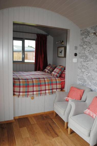 The Little John Petite Cosy Cabin at Fairview Farm Nottingham set in 88 acres