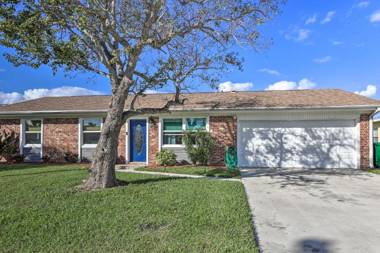 Merritt Island Home on Canal Private Heated Pool!