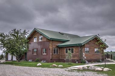 Over Look Town at Dog Friendly Spruce Lodge with Hot Tub by AAA Red Lodge Rentals