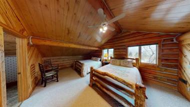 Over Look Town at Dog Friendly Spruce Lodge with Hot Tub by AAA Red Lodge Rentals