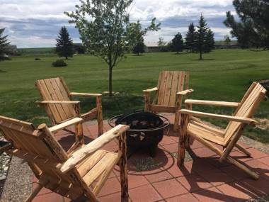 Dog Friendly Sans Souci Cabin with Hot Tub by AAA Red Lodge Rentals