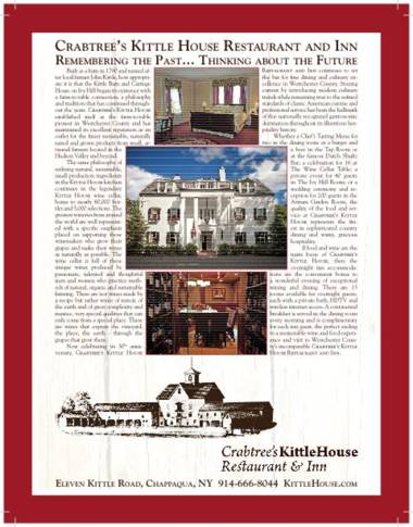 Crabtree's Kittle House Restaurant and Inn
