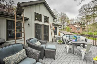 Big Cedar Lake House Views 100 Ft to Water!