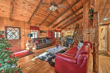 Welcoming Lakeside Cabin with Fire Pit and Porch!