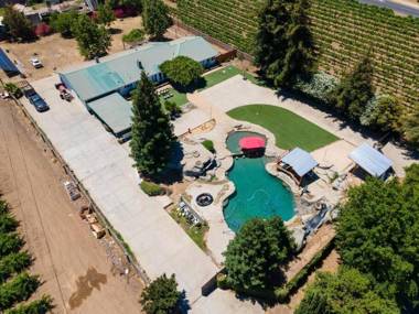 Midcentury Ranch with Grotto Pool and Spa