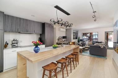 New 2 BR 2&a half Bath Luxurious Mountain Modern - 2 blocks from Gondola