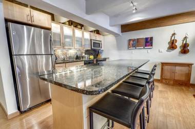 Expansive 2 Bedroom Downtown Aspen Condo Walk to Gondola for Skiing Steps to Dining Shopping and Entertainment