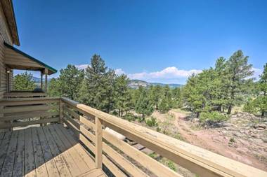 Rustic Cabin on 4 Acres with Deck Grill and Mtn View!