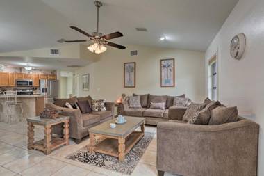 Cape Coral Retreat with Pool about 6 Mi to Beach!