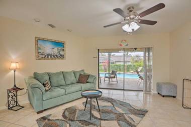 Cape Coral Retreat with Pool about 6 Mi to Beach!