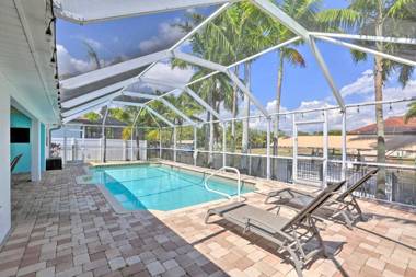 Cape Coral Abode with Private Canal Boat Access