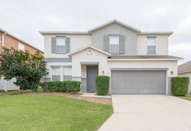 Disney Retreat- 5 bedroom vacation home with 3 seperate living areas a private pool and spa and game room