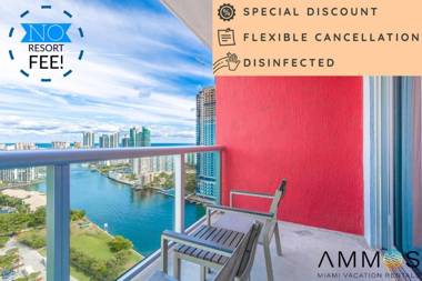Panoramic Views Studio rental at Beachwalk Miami 27th Floor