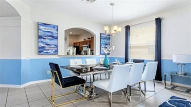 Luxury Pool Villa with Game Room Close to Disney-2609DS