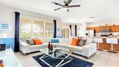 Luxury Pool Villa with Game Room Close to Disney-2609DS