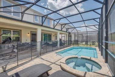Luxurious Villa with Modern Decor and Huge Pool in Upscale Resort! #6S820