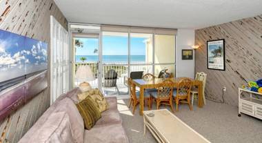 LaPlaya 206C Gorgeous vistas of the Gulf from this light and bright end unit with private access to the beach