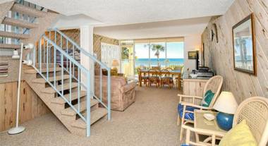 LaPlaya 206C Gorgeous vistas of the Gulf from this light and bright end unit with private access to the beach