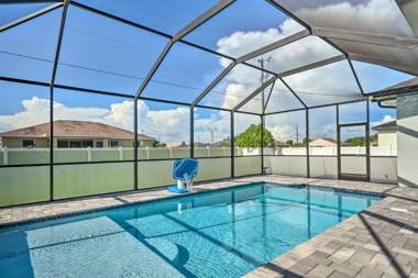 Cape Coral Home with Screened-In Lanai and Pool!