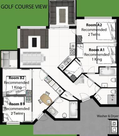 PGA Village 7 Room Golf Resort Villa by American Vacation Living