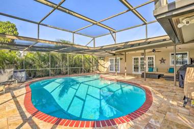 St Petersburg Home with Saltwater Pool and Dock!