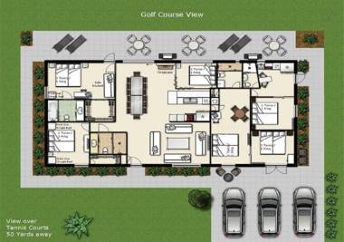 7 Room Saddlebrook Golf SPA & Tennis Villa Suite