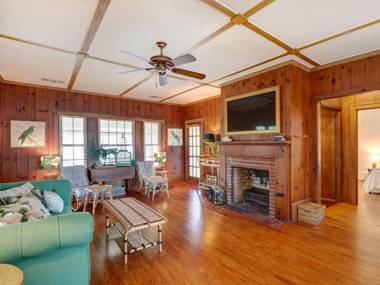 Brand New Listing! Heated Pool Access Large Tybee Home Short Walk to Beach