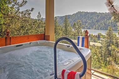 Forever Views Cozy Coeur dAlene Home with Hot Tub!