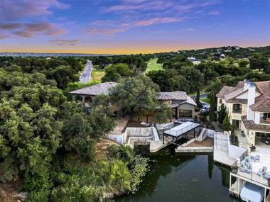 Luxury Lakeside Villa with Lake LBJ Access Electric Boat Lift & Countless Amenities