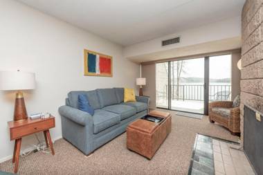 208B - Lakefront One Bedroom Condo with 2 Patios!