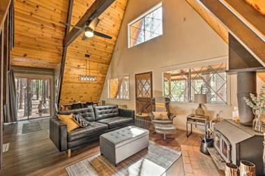 Warm A-Frame Cabin with Pet-Friendly Amenities