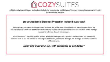 CozySuites CWE Bold Queen hotel suite