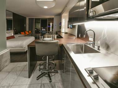 Palms Place Studio with Balcony & Strip View