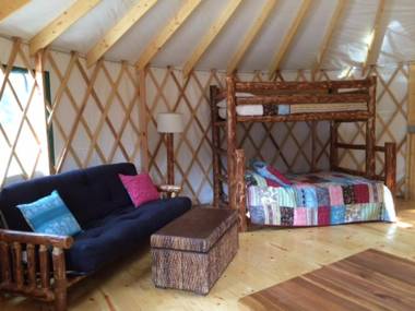 Circle M Camping Resort 24 ft. Yurt 2