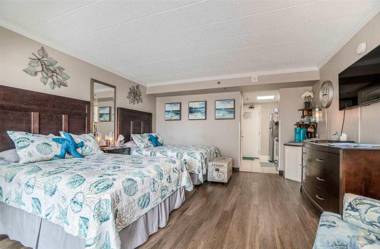 Ocean View Suite with Beachy Décor and Accents Caravelle Resort 206 Sleeps 6 Guests