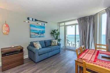 Beautifully Decorated Direct Oceanfront 1 BR 1 BA Condo Atlantica 1003
