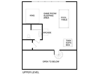 Simply Unforgettable 1 Bedroom Pool Table Arcade Hot Tub Sleeps 6